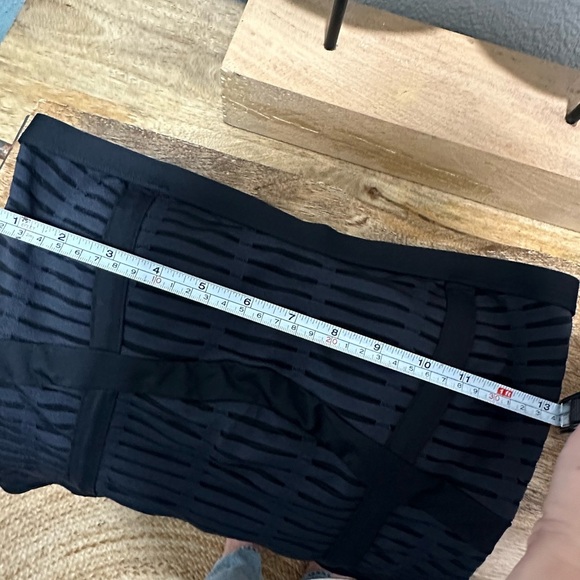 Bond-Eye Australia Bandeau Ladder Back One Piece Swimsuit Black U.S. Size 6 - Picture 5 of 5